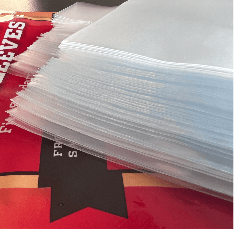 1000ct (10 packs) Easy Pull Tabbed Soft Card Sleeves for Standard Size Trading Cards - Columbia Hobby - Sports Card Boxes - Toploaders - Card Savers
