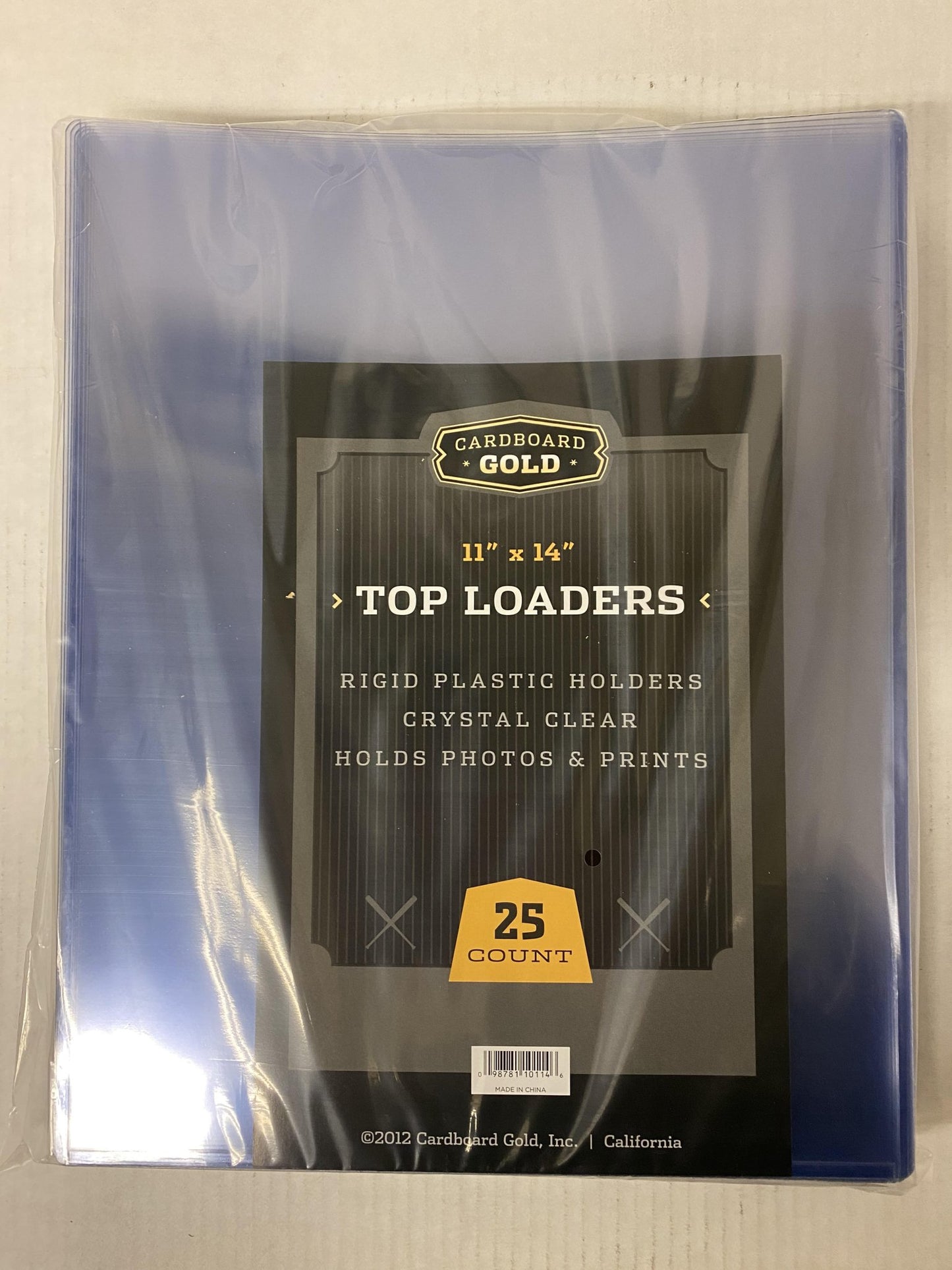11x14 Photo / Print Size Topload Toploader Holder - 25ct - Columbia Hobby - Sports Card Boxes - Toploaders - Card Savers