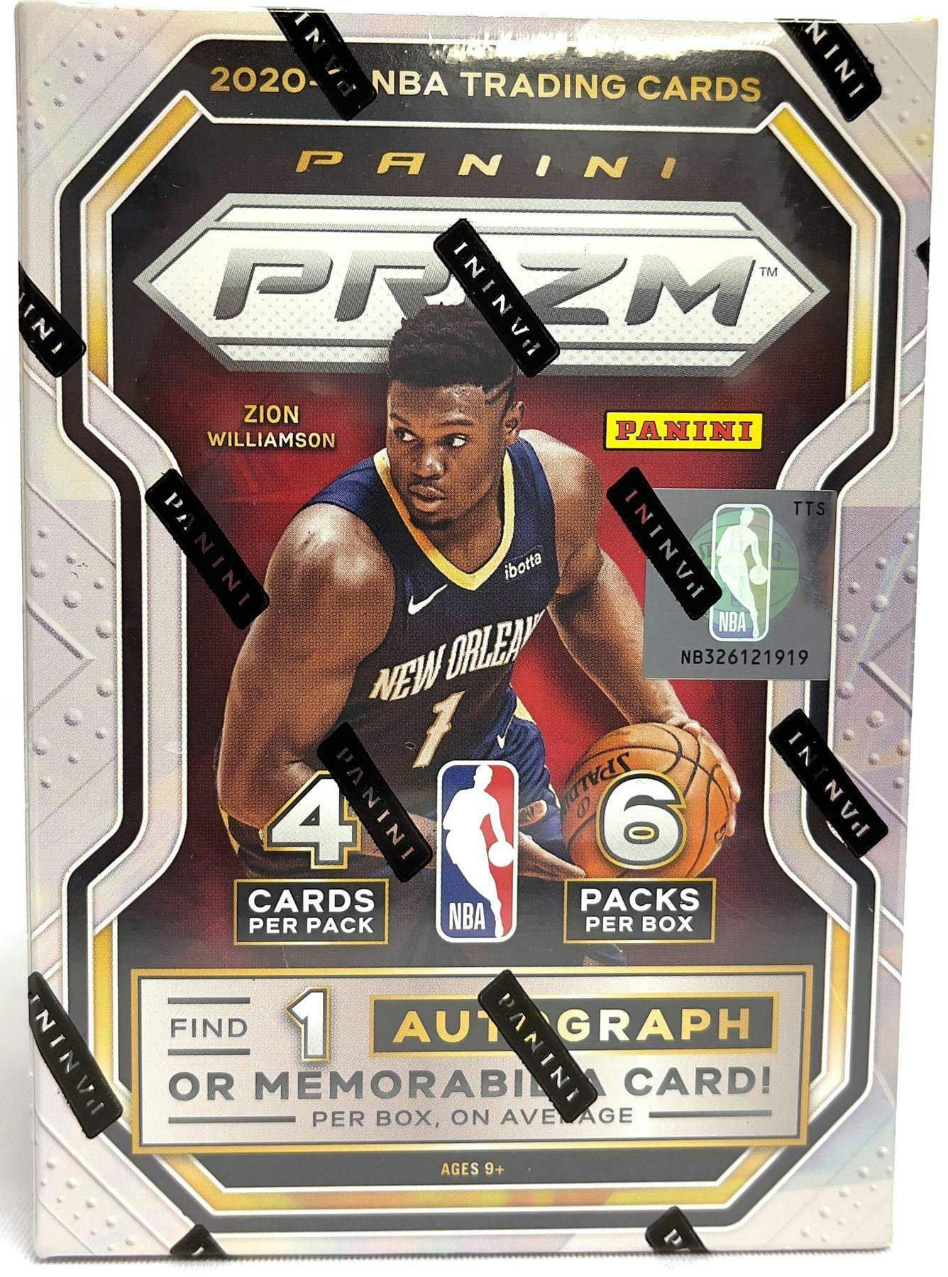 2020 - 21 Panini Prizm Basketball 6 - Pack Blaster Box - Columbia Hobby - Sports Card Boxes - Toploaders - Card Savers