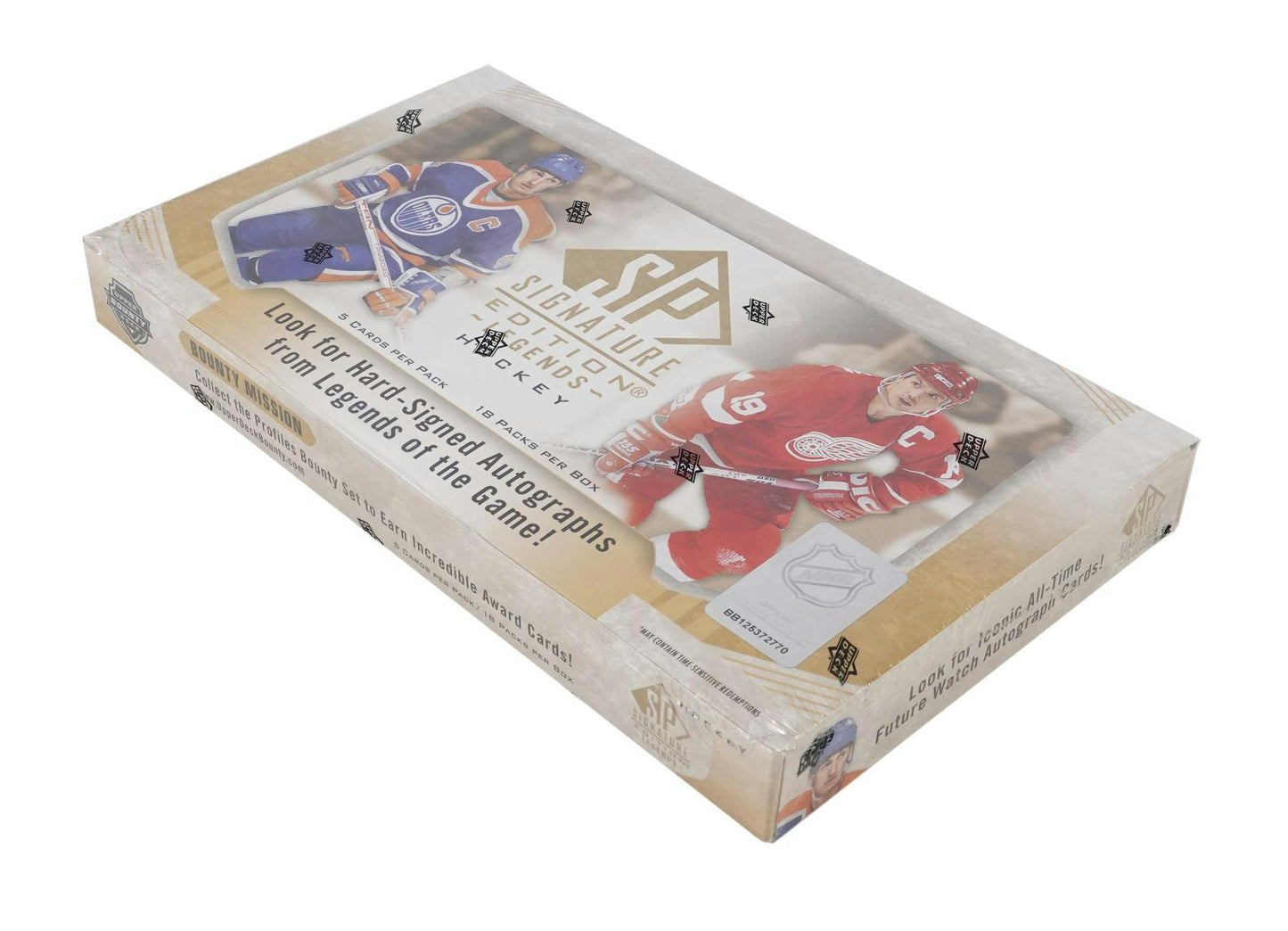 2020 - 21 Upper Deck SP Signature Legends Hockey Hobby Box - Columbia Hobby - Sports Card Boxes - Toploaders - Card Savers