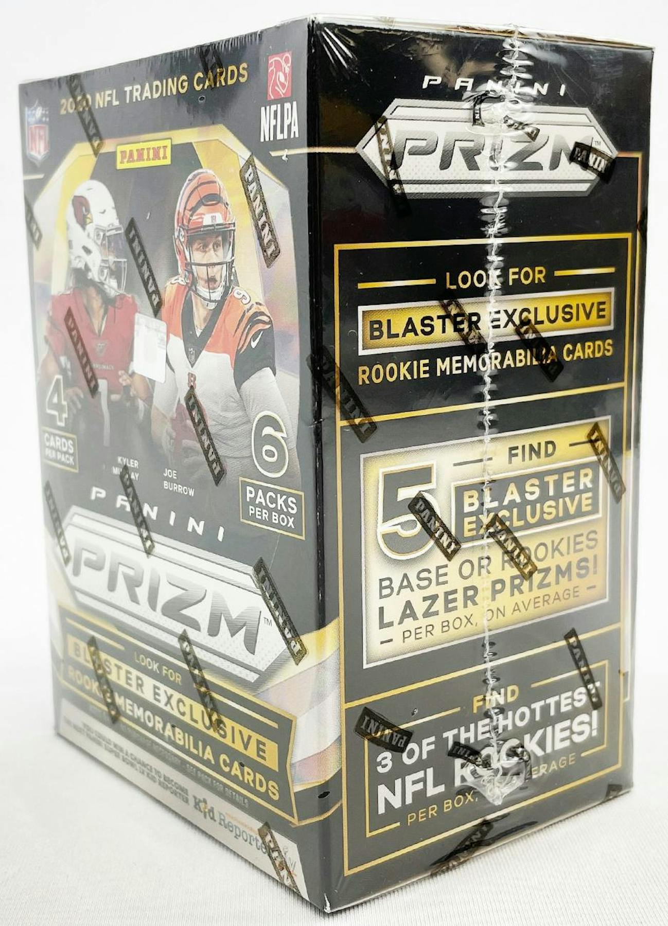 2020 Panini Prizm Football 6 - Pack Blaster Box (Lazer Prizms) - Columbia Hobby - Sports Card Boxes - Toploaders - Card Savers