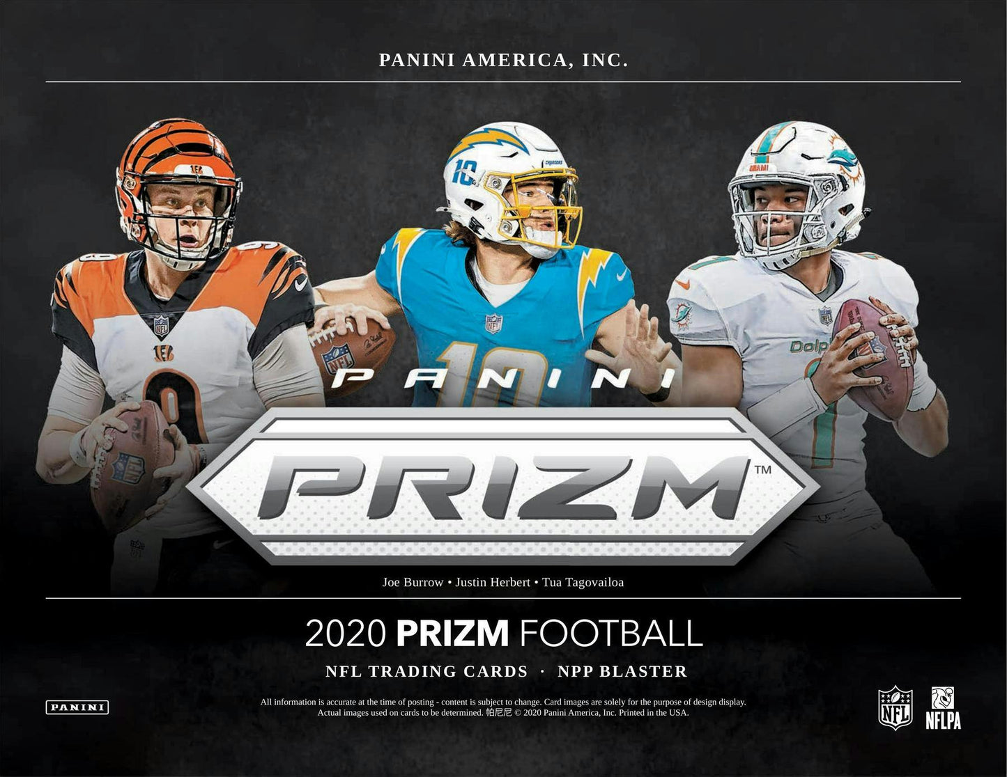 2020 Panini Prizm Football 6 - Pack Blaster Box (Lazer Prizms) - Columbia Hobby - Sports Card Boxes - Toploaders - Card Savers