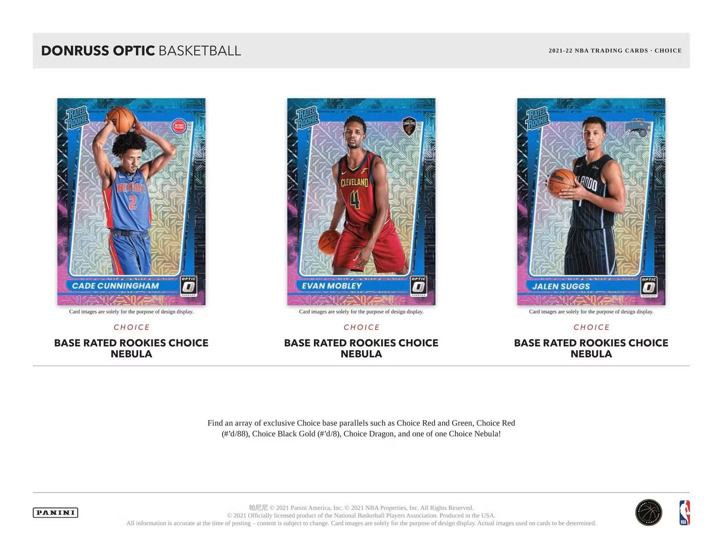 2021 - 22 Panini Donruss Optic Basketball Choice Box - Columbia Hobby - Sports Card Boxes - Toploaders - Card Savers