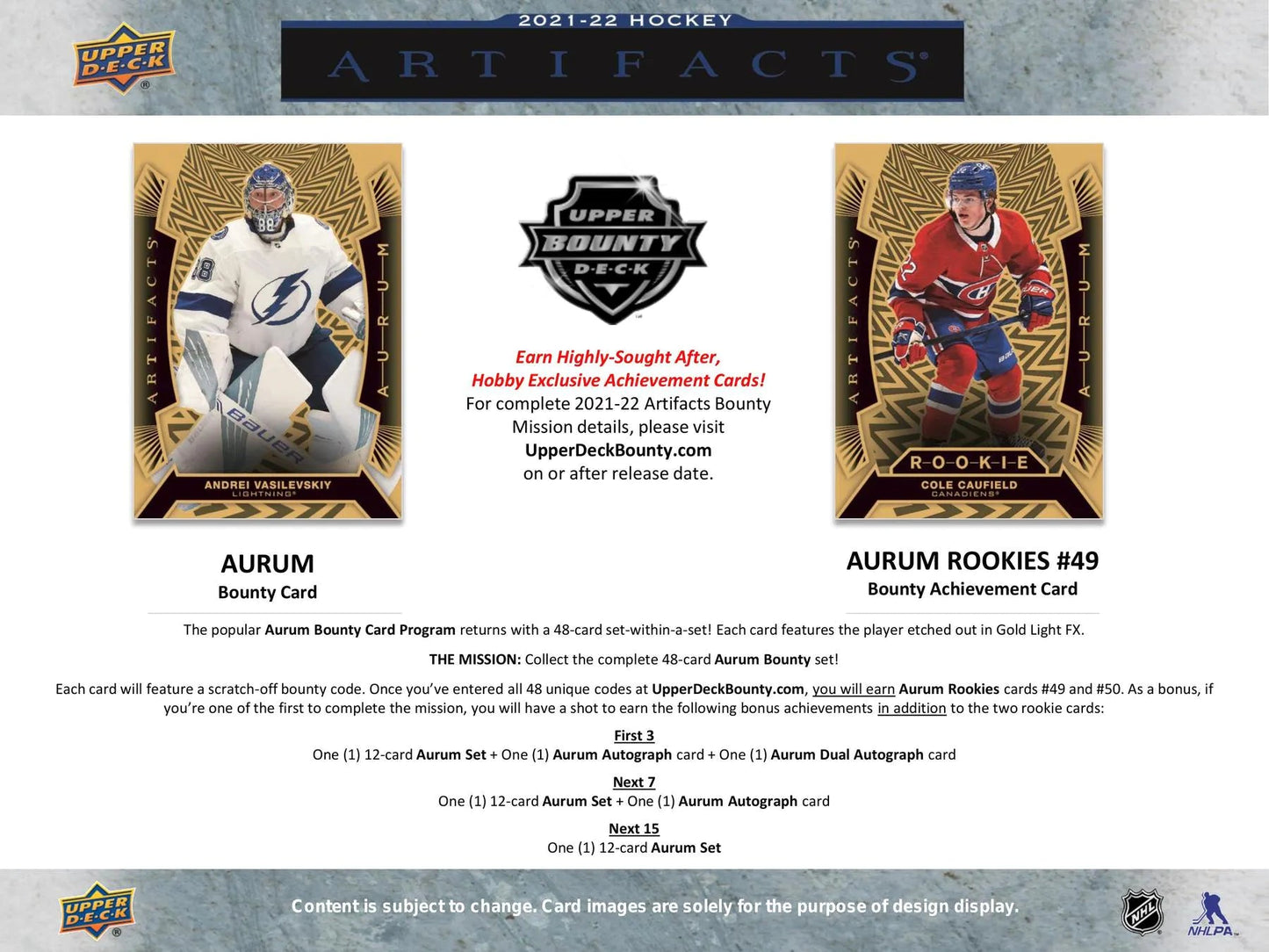 2021 - 22 Upper Deck Artifacts Hockey Hobby Box - Columbia Hobby - Sports Card Boxes - Toploaders - Card Savers