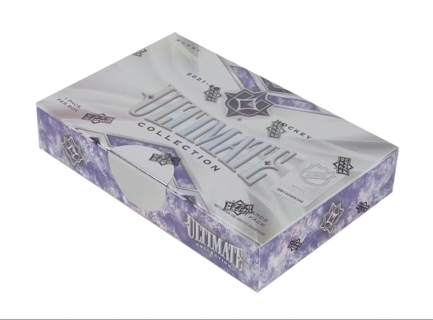 2021 - 22 Upper Deck Ultimate Collection Hockey Hobby Box - Columbia Hobby - Sports Card Boxes - Toploaders - Card Savers