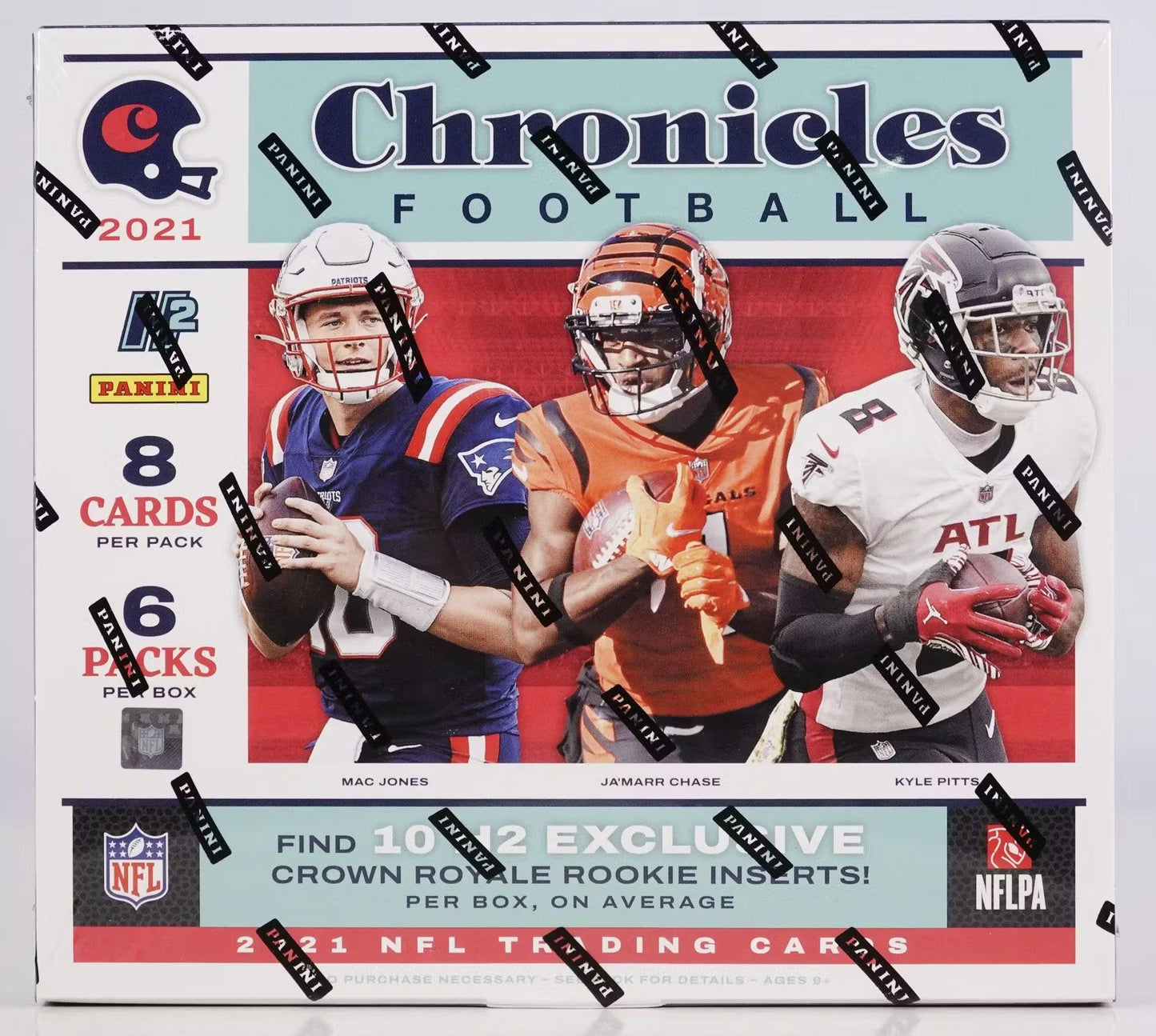 2021 Panini Chronicles Football H2 Box - Columbia Hobby - Sports Card Boxes - Toploaders - Card Savers