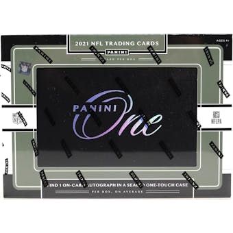 2021 Panini One Football Hobby Box - Columbia Hobby - Sports Card Boxes - Toploaders - Card Savers