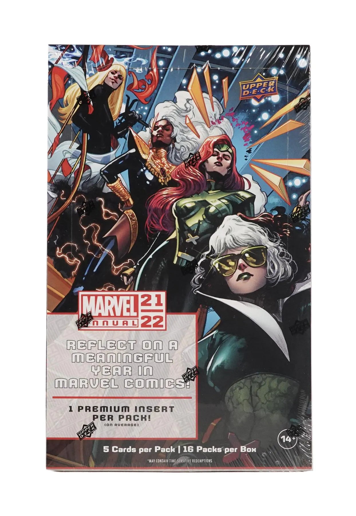2021/22 Upper Deck Marvel Annual Hobby Box - Columbia Hobby - Sports Card Boxes - Toploaders - Card Savers
