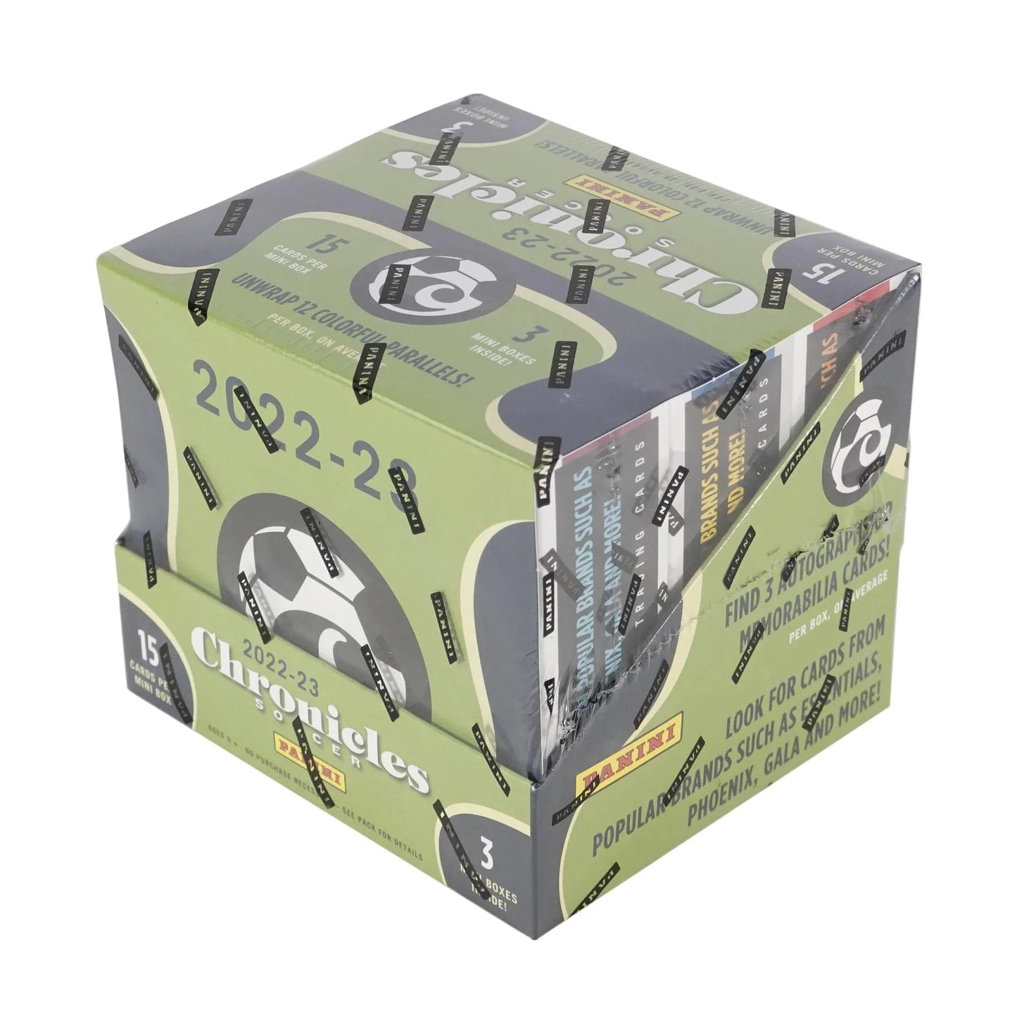 2022 - 23 Panini Chronicles Soccer Hobby Box - Columbia Hobby - Sports Card Boxes - Toploaders - Card Savers
