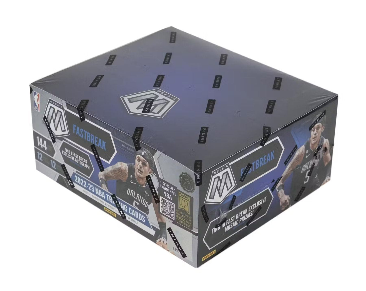 2022 - 23 Panini Mosaic Basketball Fast Break Box - Columbia Hobby - Sports Card Boxes - Toploaders - Card Savers