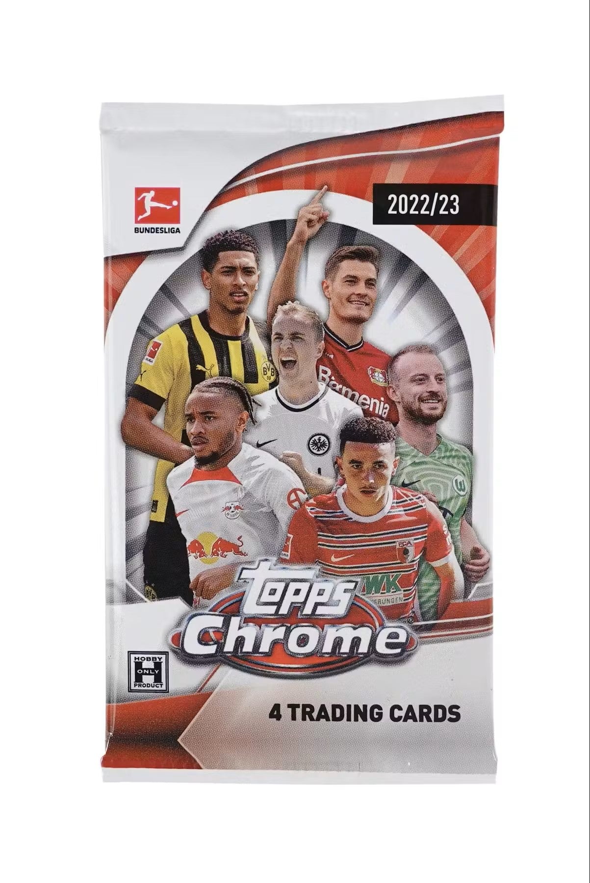 2022 - 23 Topps Chrome Bundesliga Soccer Hobby Box - Columbia Hobby - Sports Card Boxes - Toploaders - Card Savers