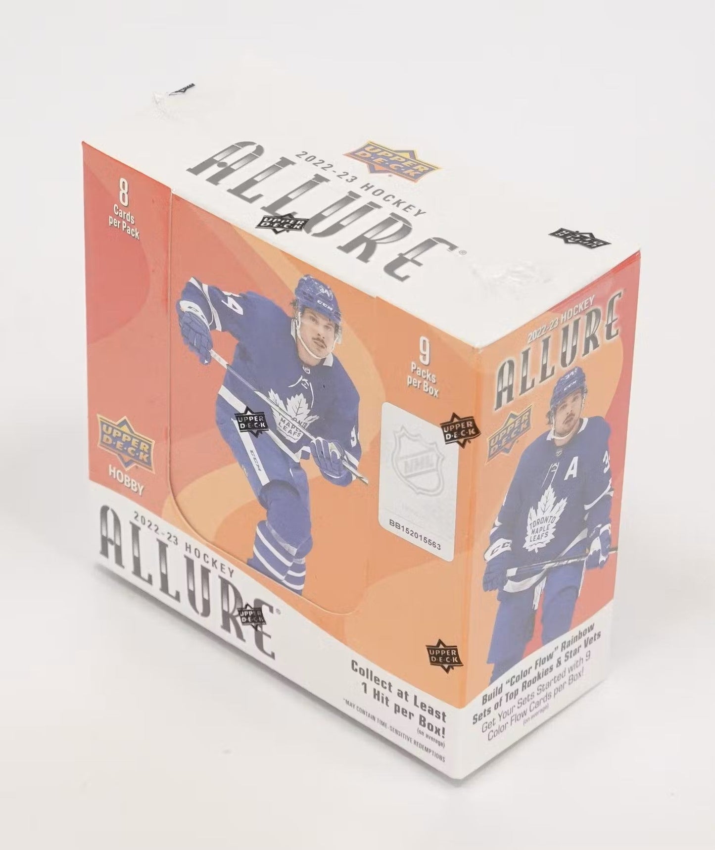 2022 - 23 Upper Deck Allure Hockey Hobby Box - Columbia Hobby - Sports Card Boxes - Toploaders - Card Savers