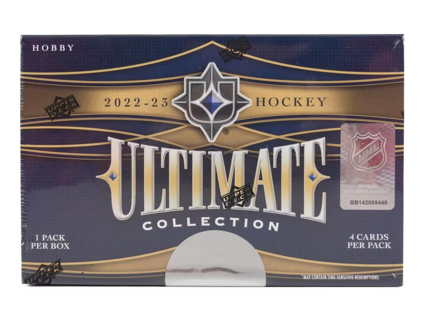 2022 - 23 Upper Deck Ultimate Collection Hockey Hobby Box - Columbia Hobby - Sports Card Boxes - Toploaders - Card Savers
