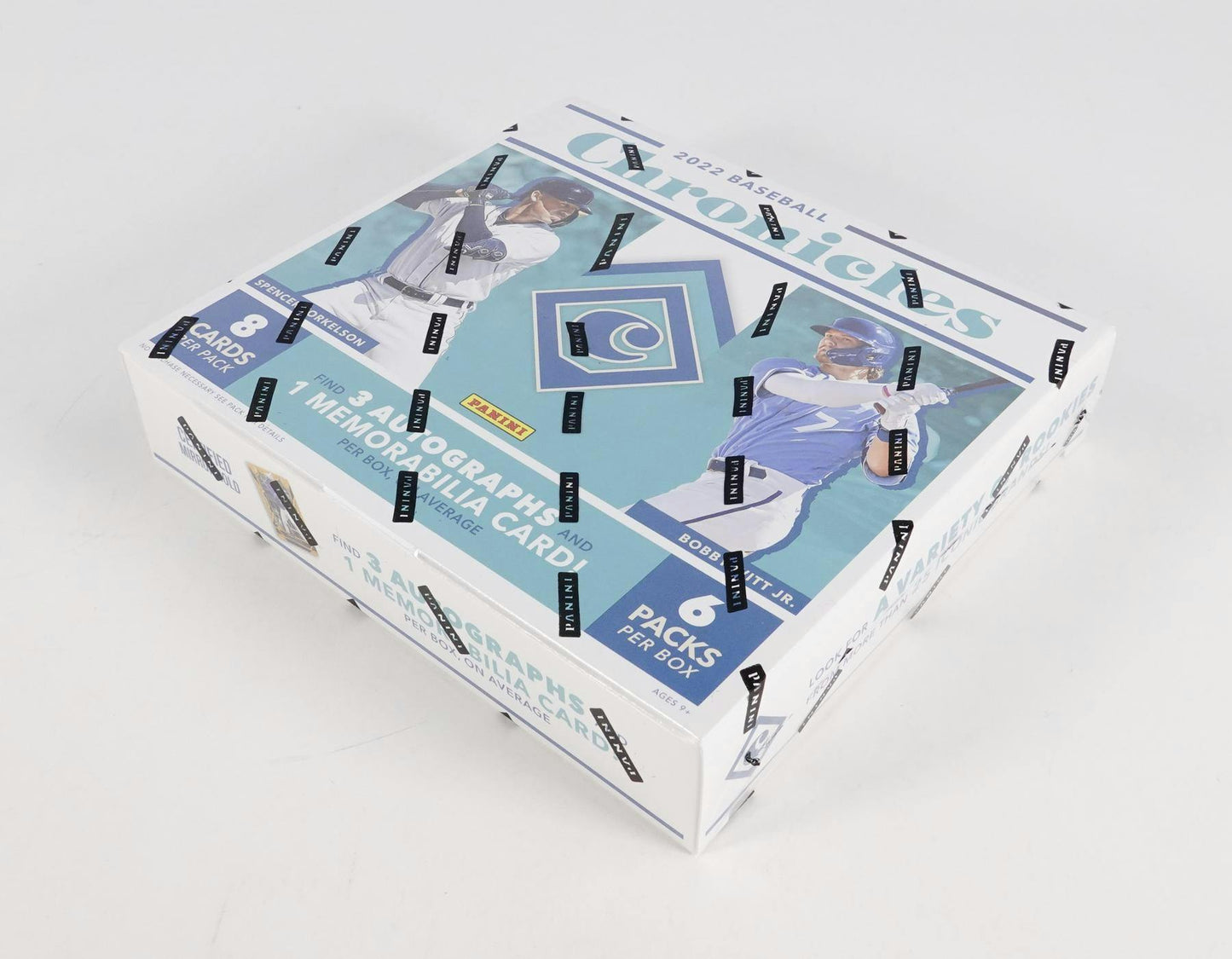 2022 Panini Chronicles Baseball Hobby Box - Columbia Hobby - Sports Card Boxes - Toploaders - Card Savers