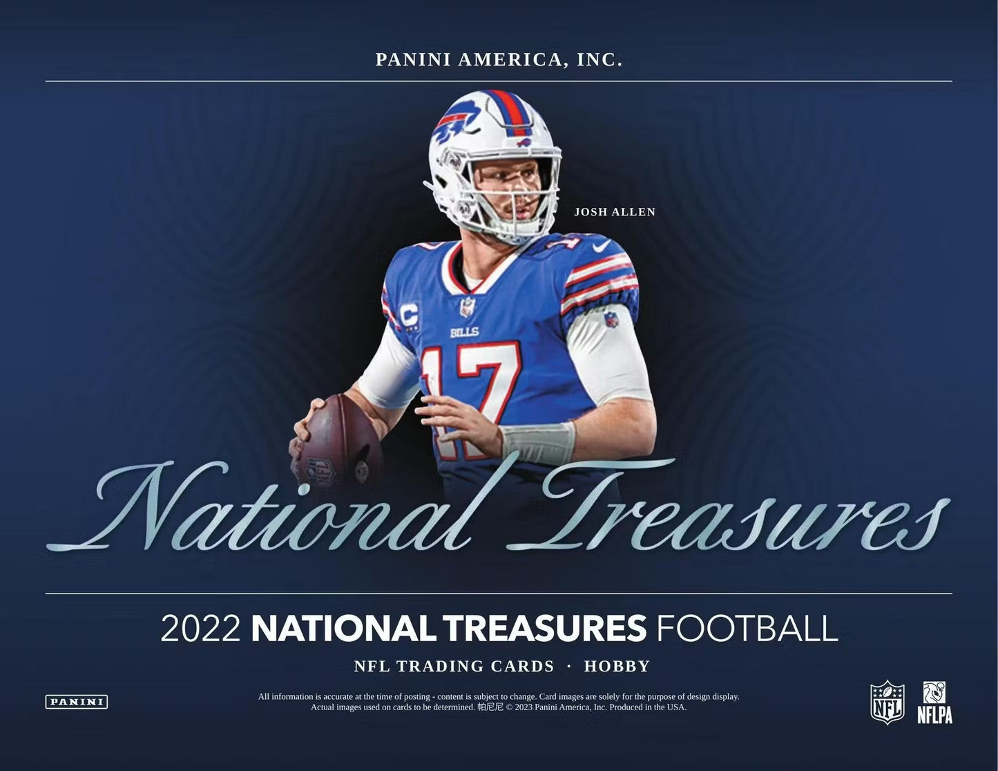 2022 Panini National Treasures Football Hobby Box - Columbia Hobby - Sports Card Boxes - Toploaders - Card Savers