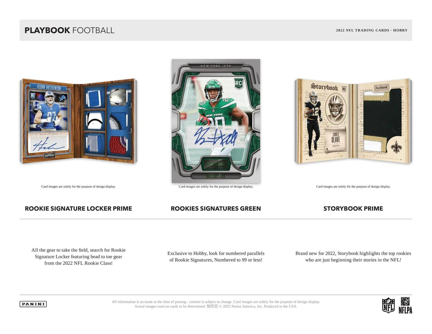 2022 Panini Playbook Football Hobby - Columbia Hobby - Sports Card Boxes - Toploaders - Card Savers