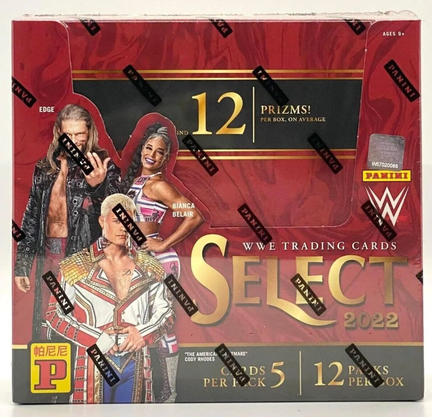 2022 Panini Select WWE Wrestling Asia Tmall Box - Columbia Hobby - Sports Card Boxes - Toploaders - Card Savers
