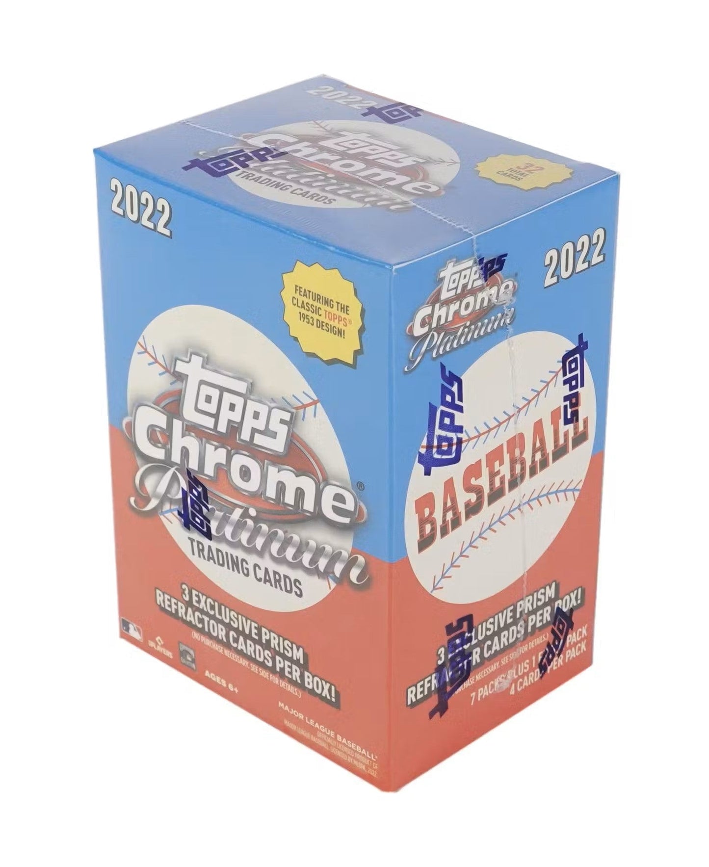 2022 Topps Chrome Platinum Anniversary Baseball 8 - Pack Blaster Box - Columbia Hobby - Sports Card Boxes - Toploaders - Card Savers