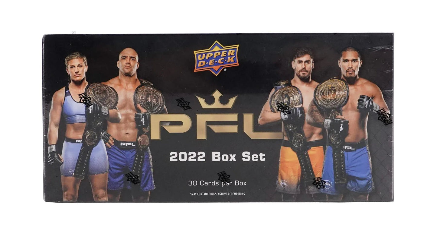2022 Upper Deck Professional Fighters League PFL Factory Set - Columbia Hobby - Sports Card Boxes - Toploaders - Card Savers
