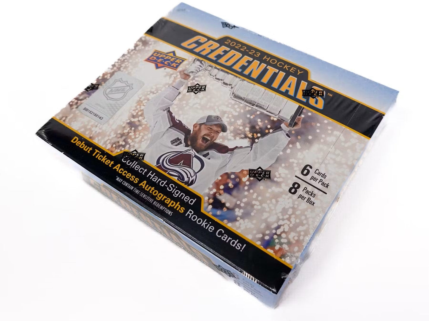 2022/23 Upper Deck Credentials Hockey Hobby Box - Columbia Hobby - Sports Card Boxes - Toploaders - Card Savers