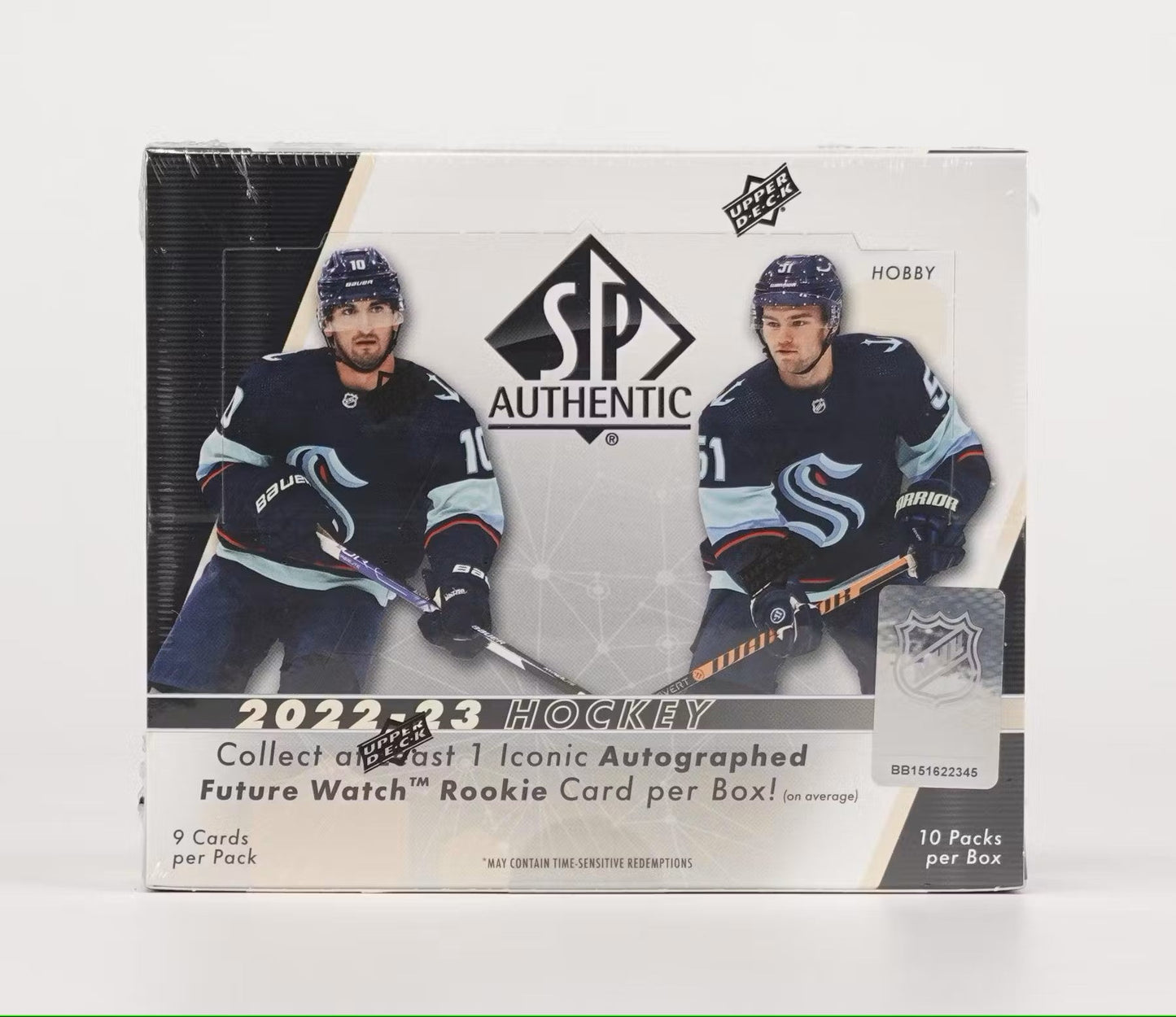 2022/23 Upper Deck SP Authentic Hockey Hobby Box - Columbia Hobby - Sports Card Boxes - Toploaders - Card Savers