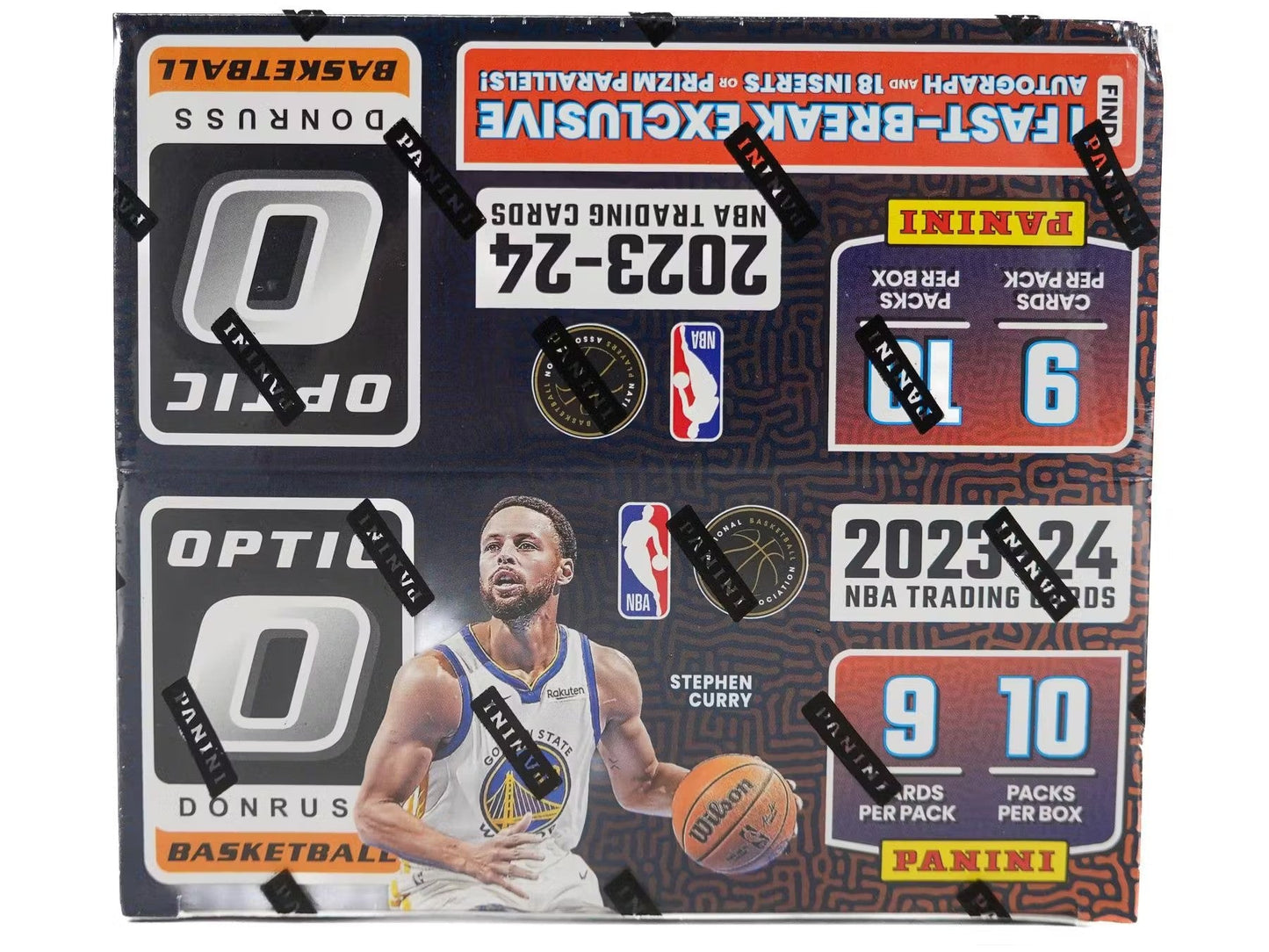 2023 - 24 Panini Donruss Optic Basketball Fast Break Box - Columbia Hobby - Sports Card Boxes - Toploaders - Card Savers