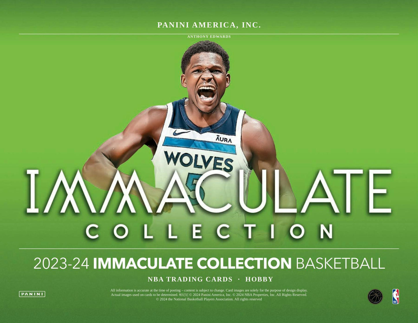 2023 - 24 Panini Immaculate Basketball Hobby Box - Columbia Hobby - Sports Card Boxes - Toploaders - Card Savers