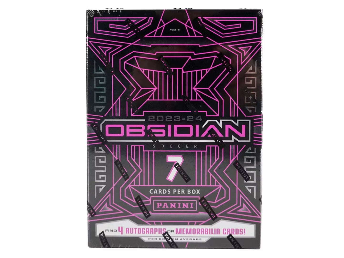 2023 - 24 Panini Obsidian Soccer Hobby Box - Columbia Hobby - Sports Card Boxes - Toploaders - Card Savers