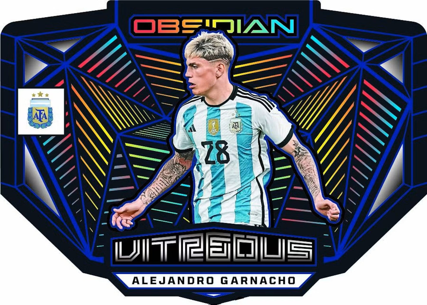 2023 - 24 Panini Obsidian Soccer Hobby Box - Columbia Hobby - Sports Card Boxes - Toploaders - Card Savers