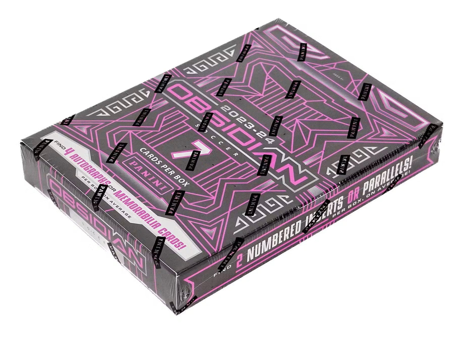 2023 - 24 Panini Obsidian Soccer Hobby Box - Columbia Hobby - Sports Card Boxes - Toploaders - Card Savers