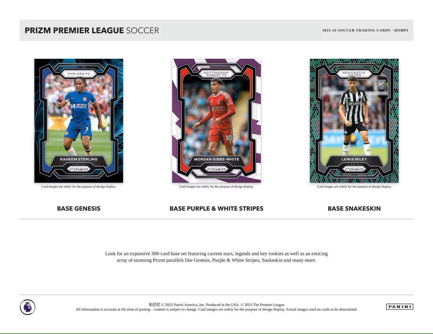 2023 - 24 Panini Prizm Premier League EPL Soccer Hobby Box - Columbia Hobby - Sports Card Boxes - Toploaders - Card Savers