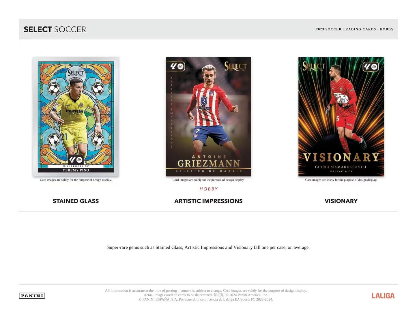2023 - 24 Panini Select La Liga Soccer Hobby Box - Columbia Hobby - Sports Card Boxes - Toploaders - Card Savers