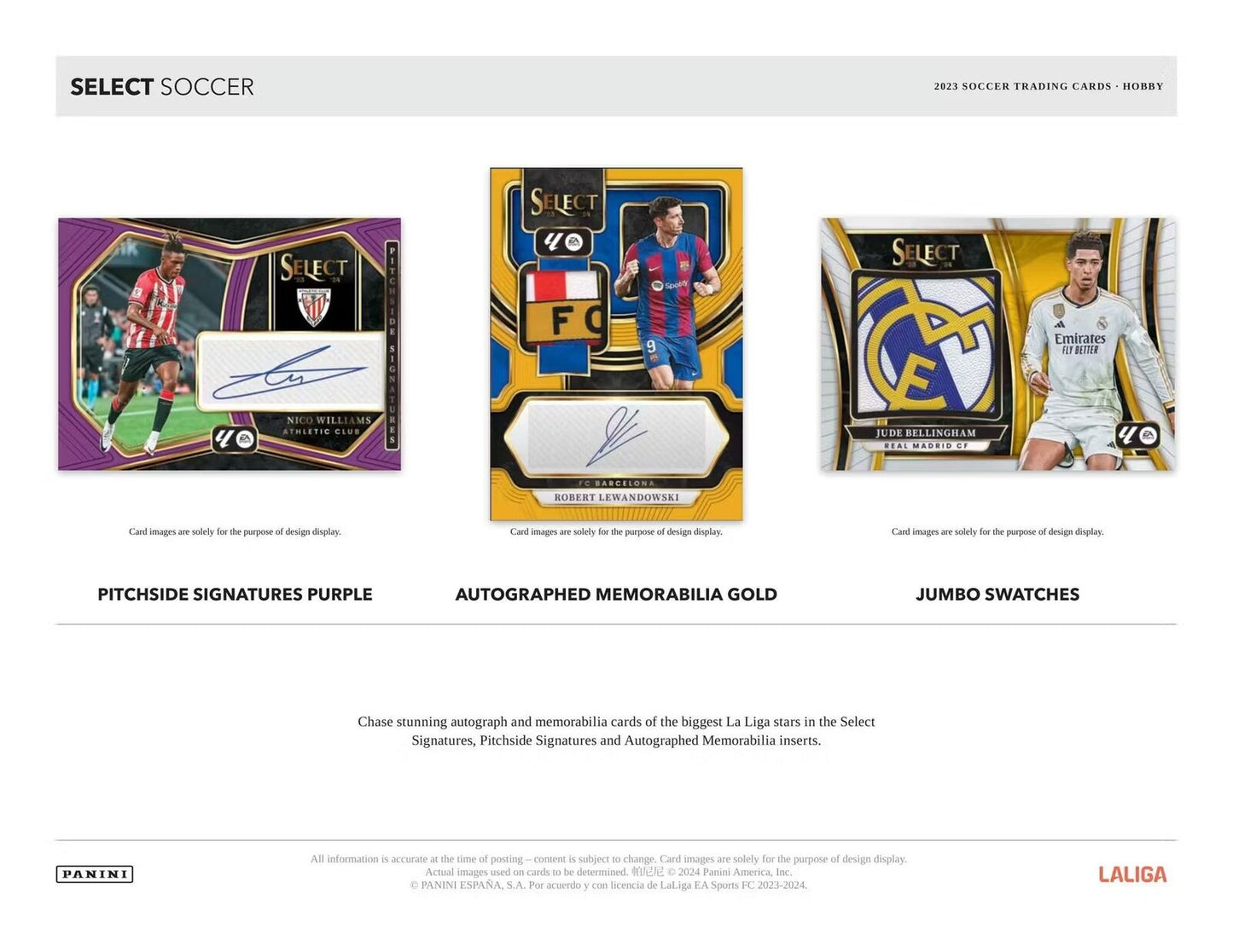 2023 - 24 Panini Select La Liga Soccer Hobby Box - Columbia Hobby - Sports Card Boxes - Toploaders - Card Savers