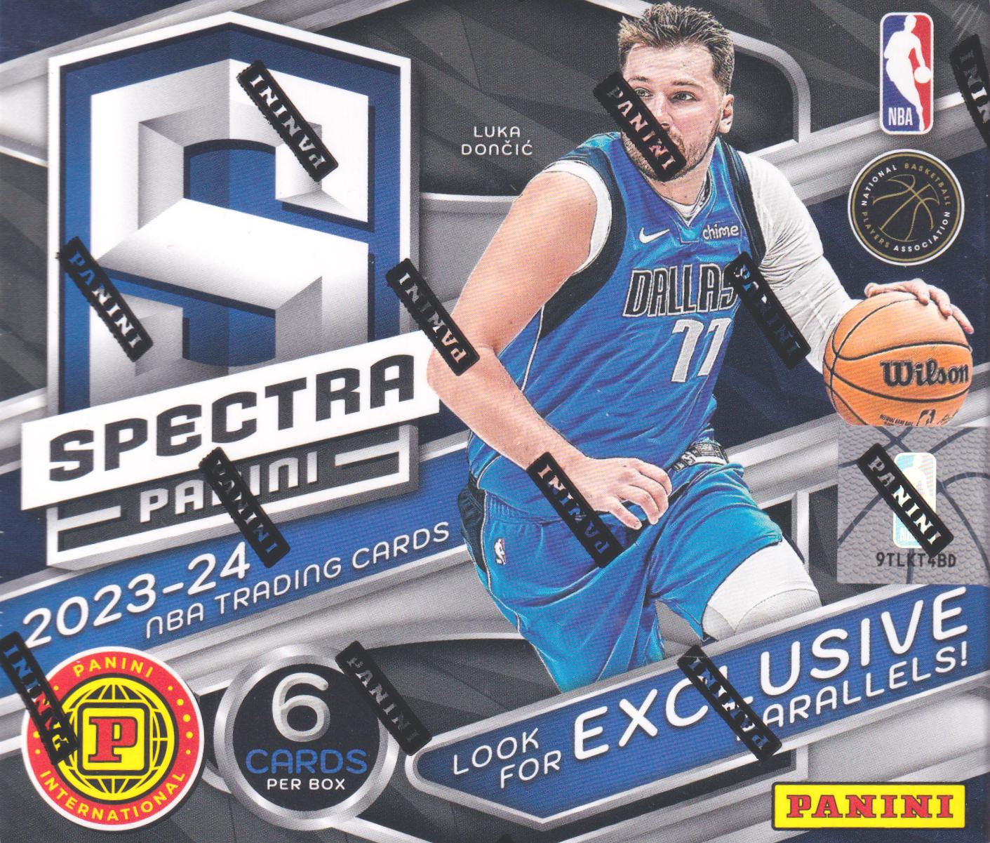 2023 - 24 Panini Spectra Basketball International Hobby Box - Columbia Hobby - Sports Card Boxes - Toploaders - Card Savers