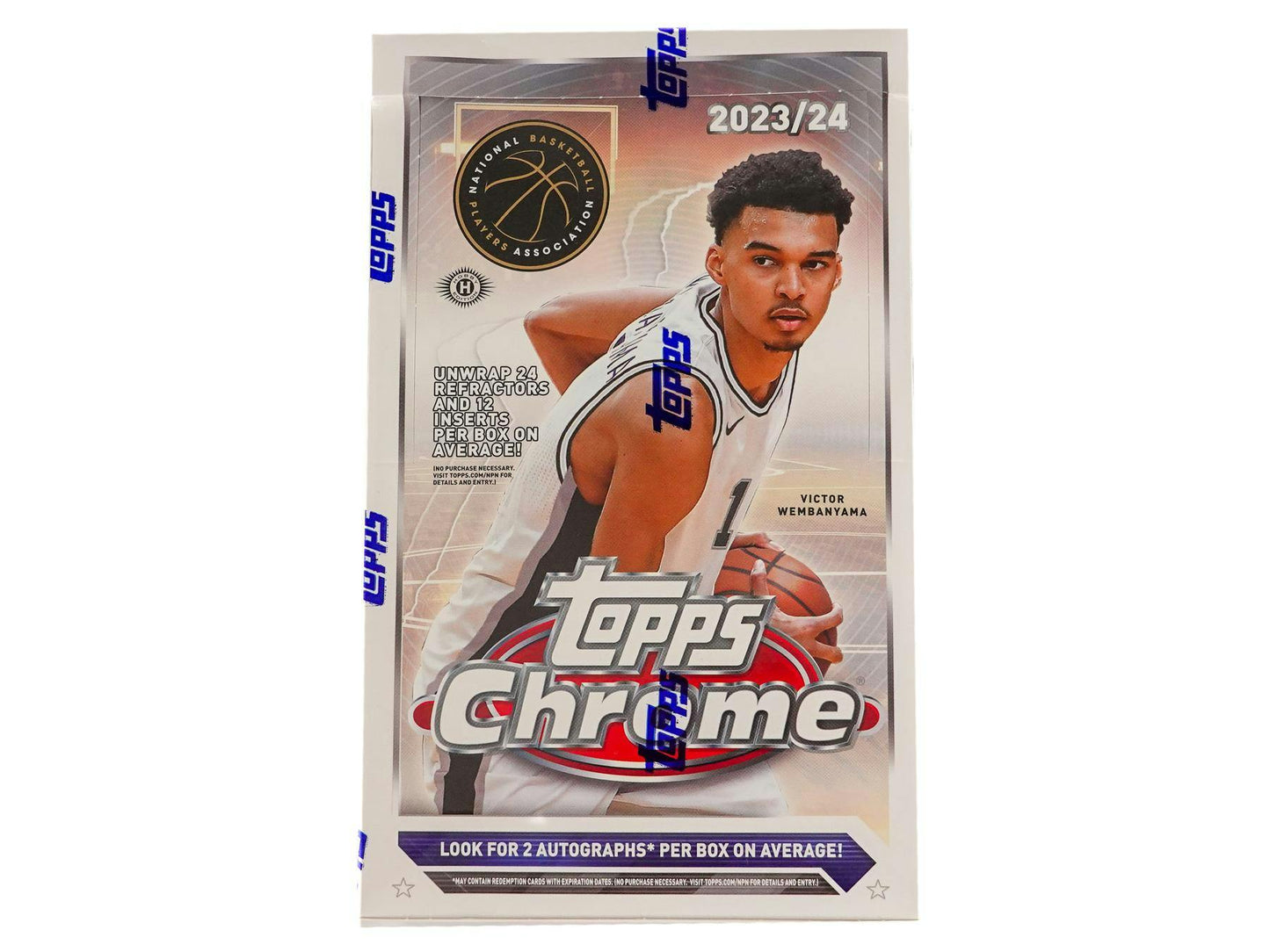 2023 - 24 Topps Chrome Basketball Hobby Box - Columbia Hobby - Sports Card Boxes - Toploaders - Card Savers