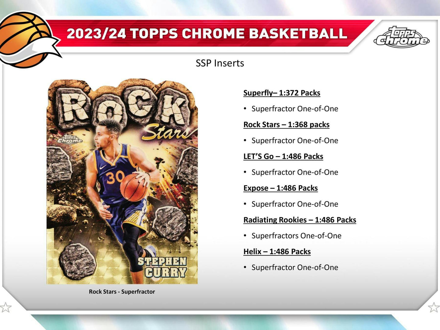 2023 - 24 Topps Chrome Basketball Hobby Box - Columbia Hobby - Sports Card Boxes - Toploaders - Card Savers