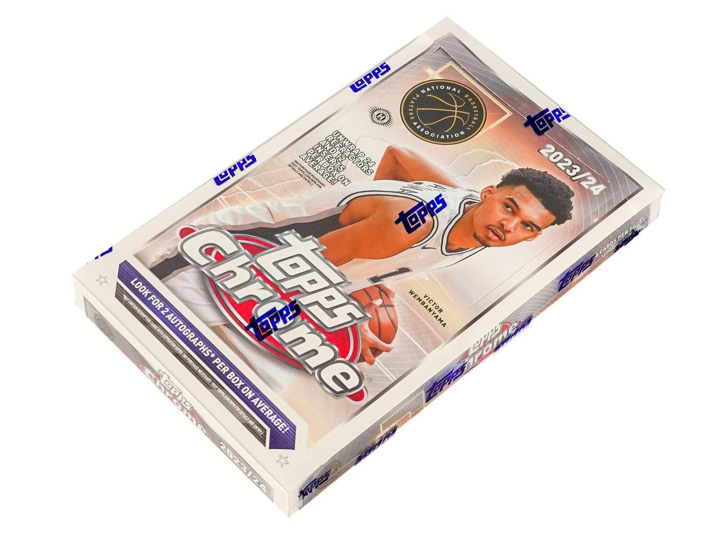 2023 - 24 Topps Chrome Basketball Hobby Box - Columbia Hobby - Sports Card Boxes - Toploaders - Card Savers