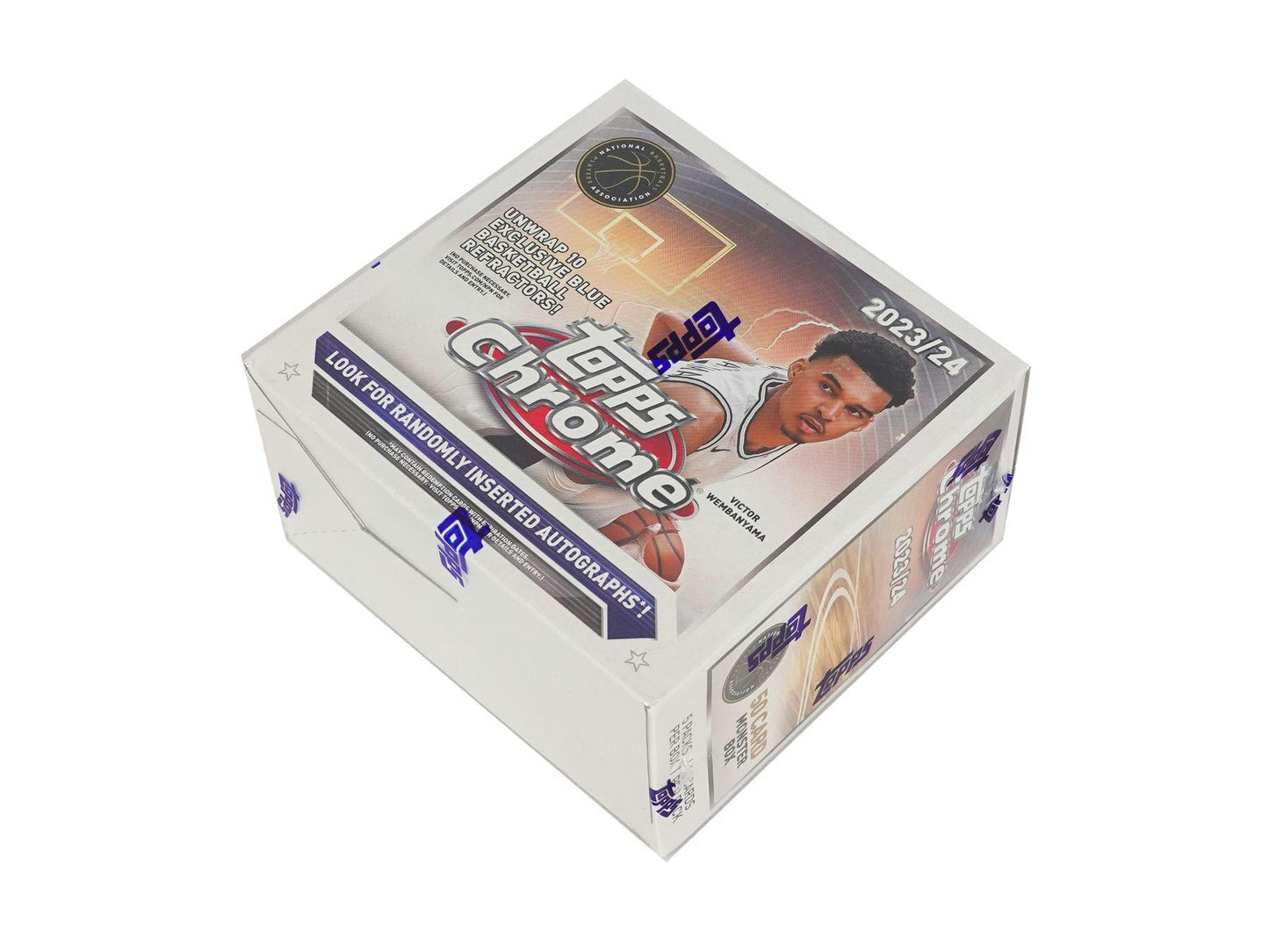 2023 - 24 Topps Chrome Basketball Monster Mega Box - Columbia Hobby - Sports Card Boxes - Toploaders - Card Savers