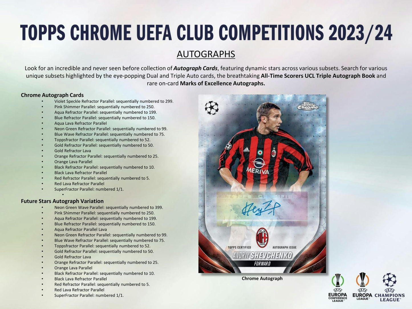 2023 - 24 Topps Chrome UEFA Club Competitions Soccer 7 - Pack Blaster Box - Columbia Hobby - Sports Card Boxes - Toploaders - Card Savers