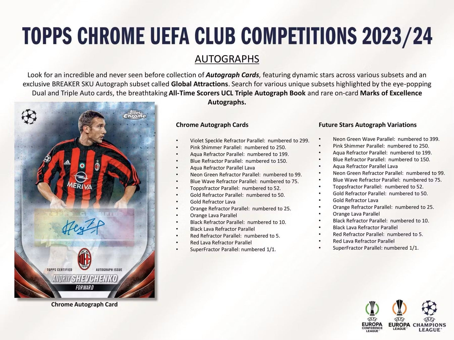 2023 - 24 Topps Chrome UEFA Club Competitions Soccer Breakers Delight Box - Columbia Hobby - Sports Card Boxes - Toploaders - Card Savers