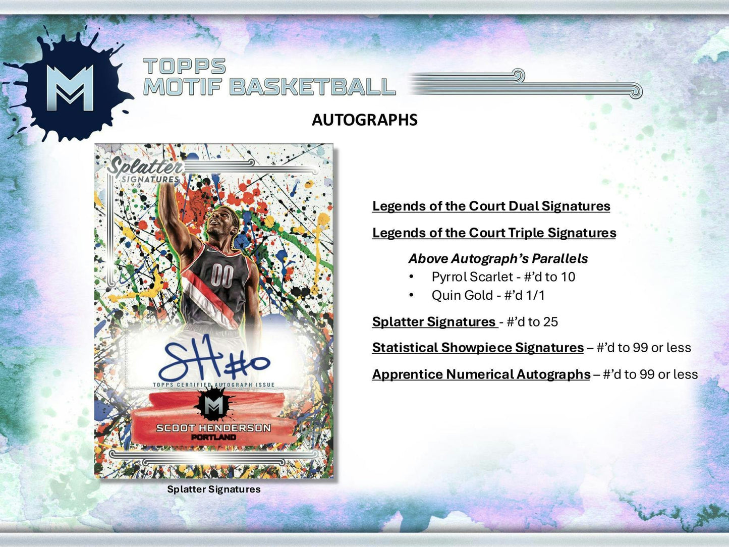 2023 - 24 Topps Motif Basketball Hobby Box - Columbia Hobby - Sports Card Boxes - Toploaders - Card Savers