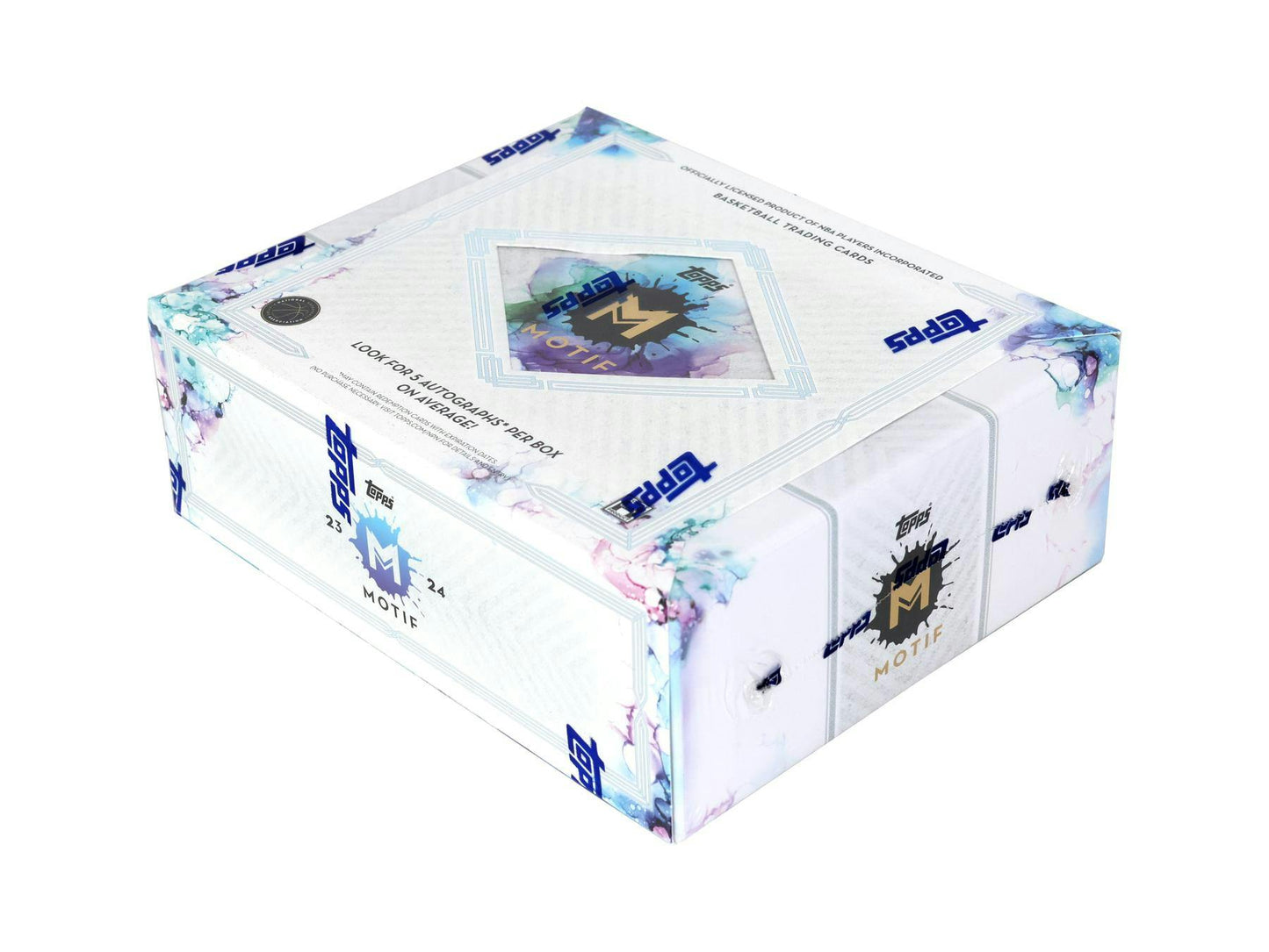 2023 - 24 Topps Motif Basketball Hobby Box - Columbia Hobby - Sports Card Boxes - Toploaders - Card Savers