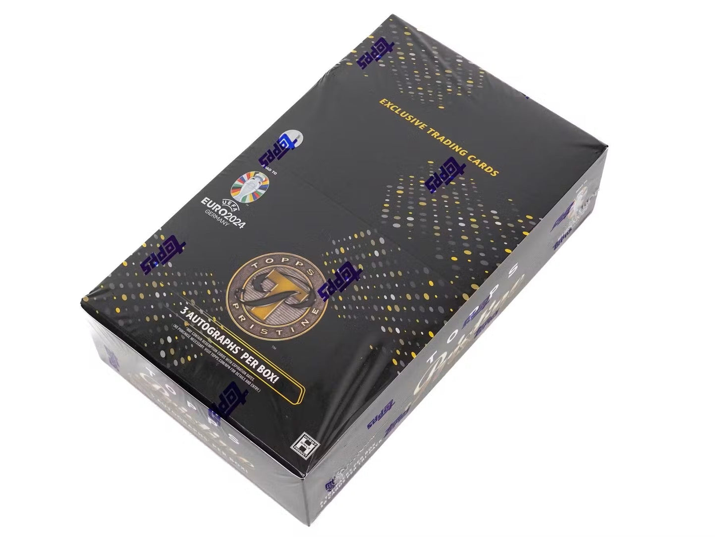 2023 - 24 Topps Pristine Road to Euros Soccer Hobby Box - Columbia Hobby - Sports Card Boxes - Toploaders - Card Savers