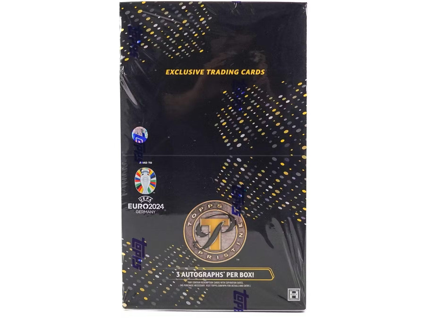 2023 - 24 Topps Pristine Road to Euros Soccer Hobby Box - Columbia Hobby - Sports Card Boxes - Toploaders - Card Savers
