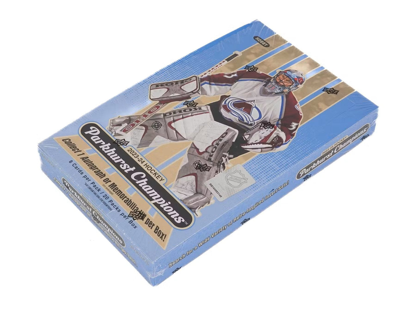 2023 - 24 Upper Deck Parkhurst Champions Hockey Hobby Box - Columbia Hobby - Sports Card Boxes - Toploaders - Card Savers