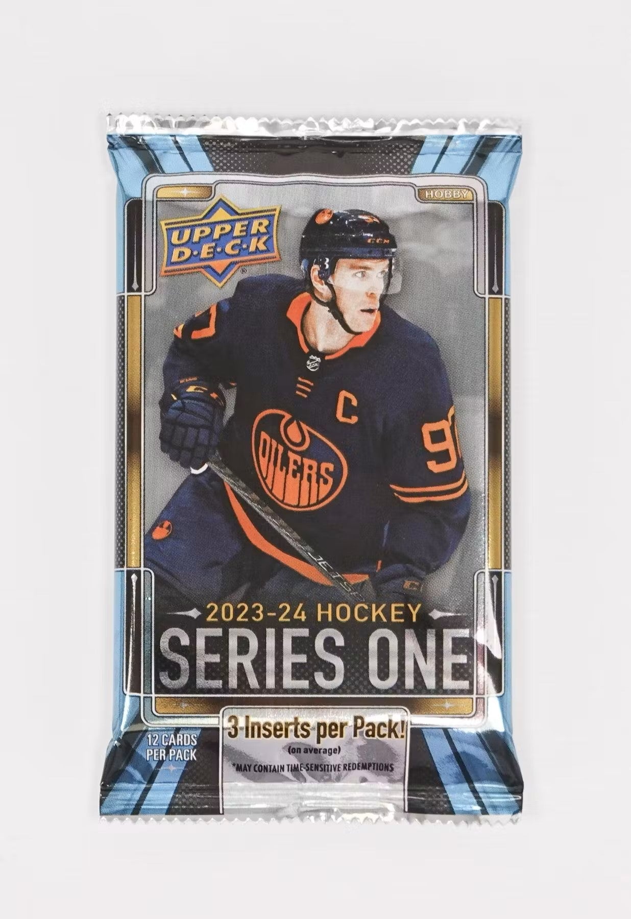 2023 - 24 Upper Deck Series 1 Hockey Hobby Box - Columbia Hobby - Sports Card Boxes - Toploaders - Card Savers