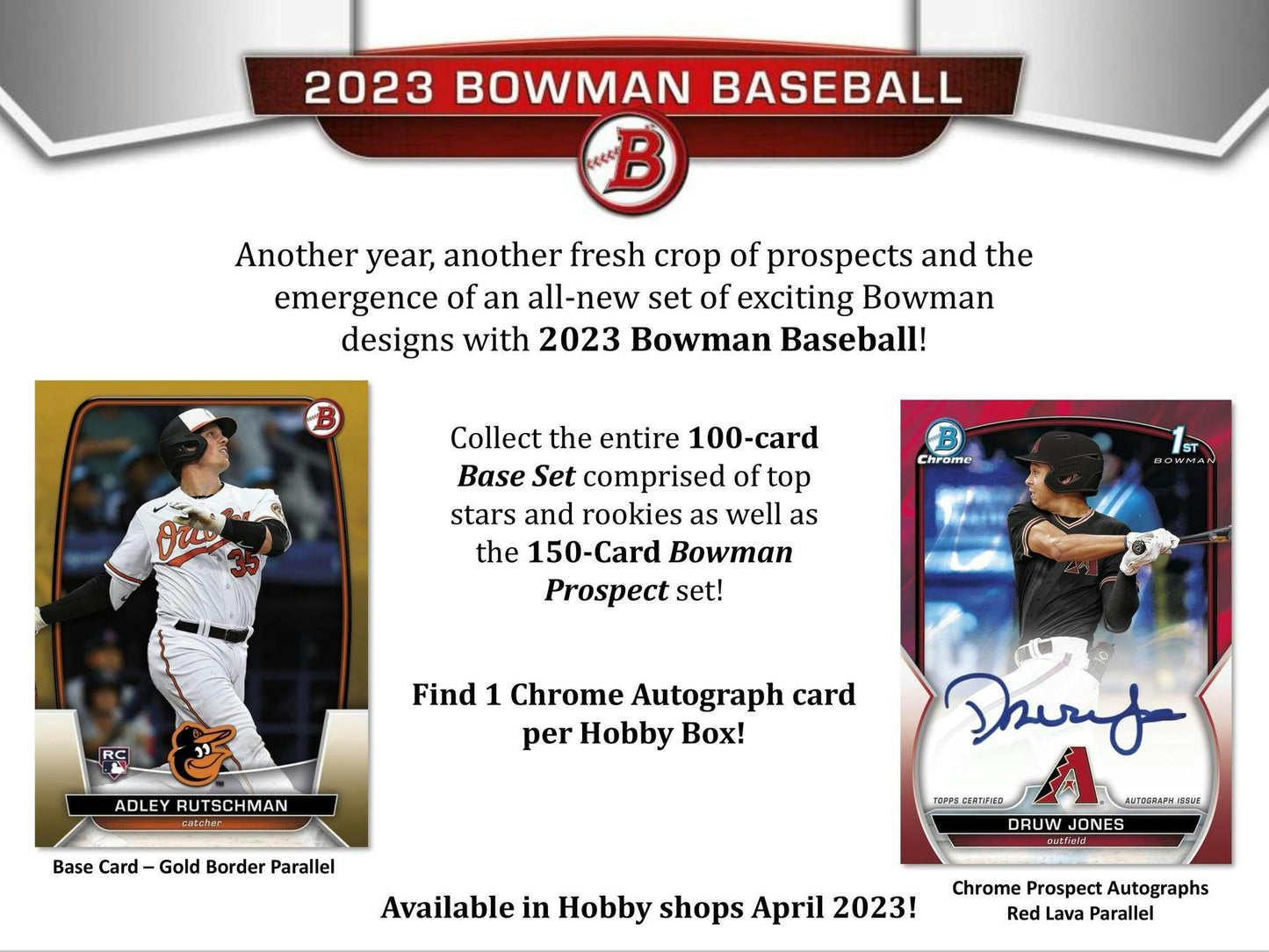 2023 Bowman Baseball Hobby Box - Columbia Hobby - Sports Card Boxes - Toploaders - Card Savers