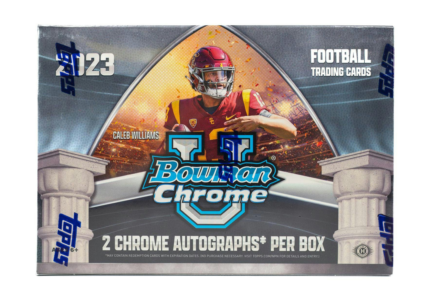 2023 Bowman Chrome University Football Breakers Delight - Columbia Hobby - Sports Card Boxes - Toploaders - Card Savers