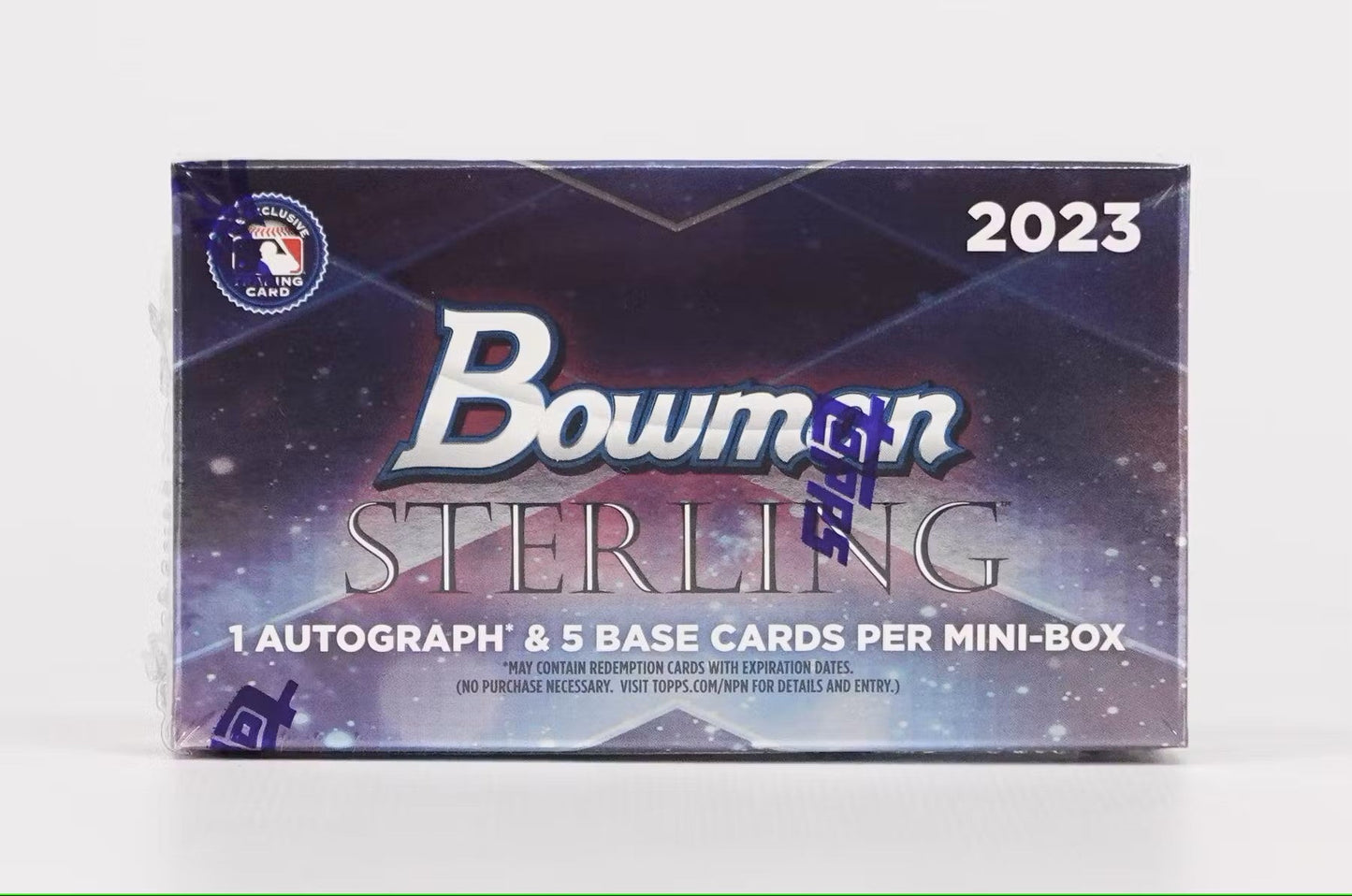 2023 Bowman Sterling Baseball Hobby Box - Columbia Hobby - Sports Card Boxes - Toploaders - Card Savers