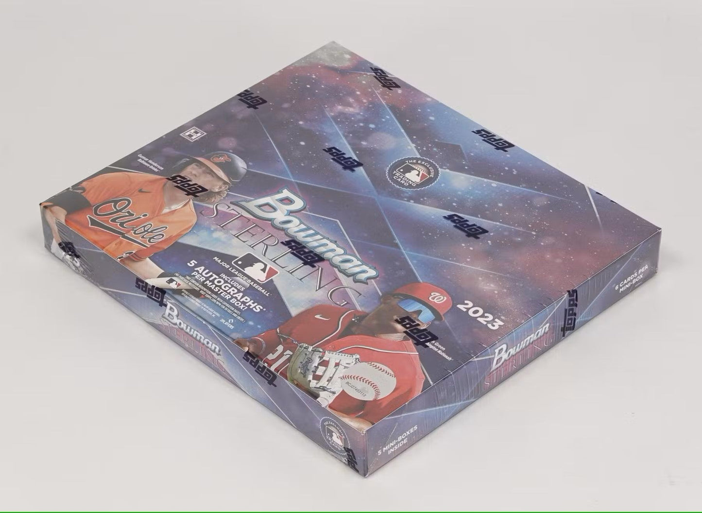 2023 Bowman Sterling Baseball Hobby Box - Columbia Hobby - Sports Card Boxes - Toploaders - Card Savers